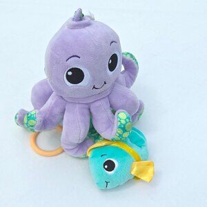 SOLD - Little Tikes Crib Mobile Musical Octopus Soothe and Spin Music Box Wind